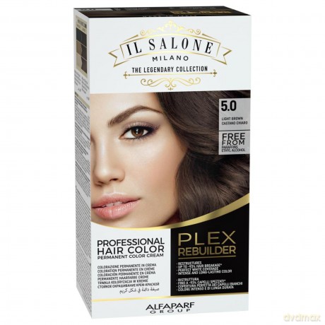 Permanent hair color Plex Rebuilder Permanent Color Cream - Shade: 5.0