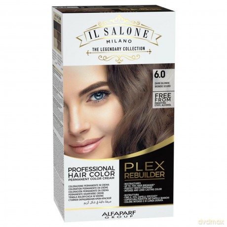 Permanent hair color Plex Rebuilder Permanent Color Cream - Shade: 6.0