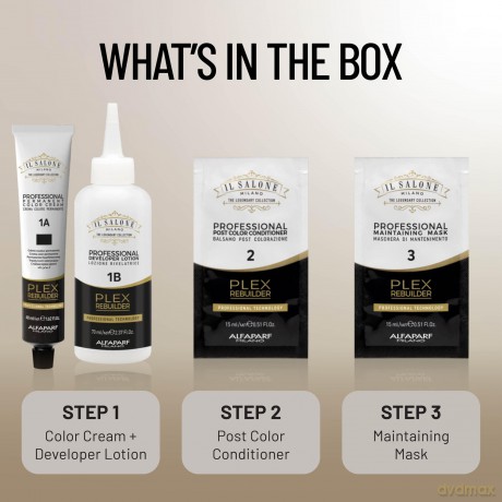 Permanent hair color Plex Rebuilder Permanent Color Cream - Shade: 6.3