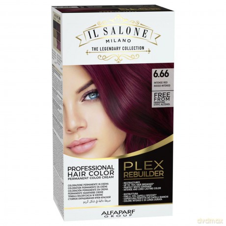 Permanent hair color Plex Rebuilder Permanent Color Cream - Shade: 6.66