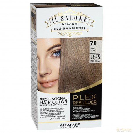 Permanent hair color Plex Rebuilder Permanent Color Cream - Shade: 7.0