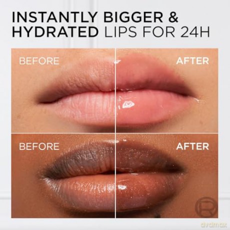 Plump Ambition Hydrating Lip Gloss Hyaluron Lip Oil 5 ml - Shade: 201 Milky Nu