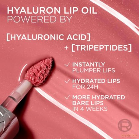 Plump Ambition Hydrating Lip Gloss Hyaluron Lip Oil 5 ml - Shade: 201 Milky Nu