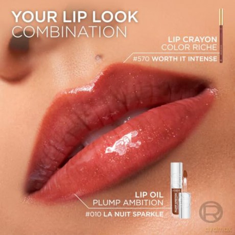 Plump Ambition Hydrating Lip Gloss Hyaluron Lip Oil 5 ml - Shade: 201 Milky Nu