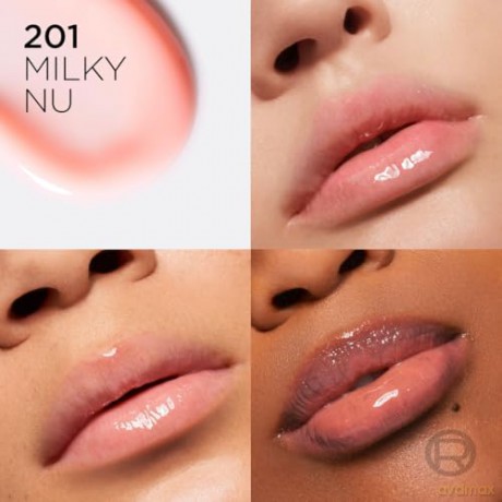Plump Ambition Hydrating Lip Gloss Hyaluron Lip Oil 5 ml - Shade: 201 Milky Nu