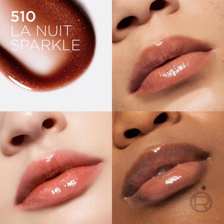 Plump Ambition Hydrating Lip Gloss Hyaluron Lip Oil 5 ml - Shade: 510 La Nuit Sparkle