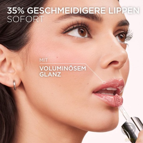 Plump Ambition Hydrating Lip Gloss Hyaluron Lip Oil 5 ml - Shade: 601 Worth It