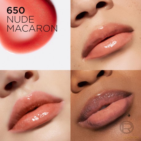 Plump Ambition Hydrating Lip Gloss Hyaluron Lip Oil 5 ml - Shade: 650 Nude Macaron