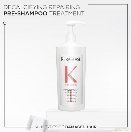 Pre-shampoo care for damaged hair Kerastase Premi¨re Decalcifying Repairing Pre-Shampoo Treatment - Volume: 1000 ml