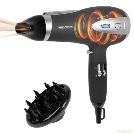 Professional hair dryer HTD 3113 Black