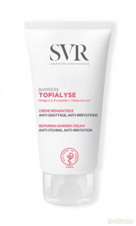 Protective and regenerating cream for sensitive skin Topialyse Repairing Barrier Cream 50 ml