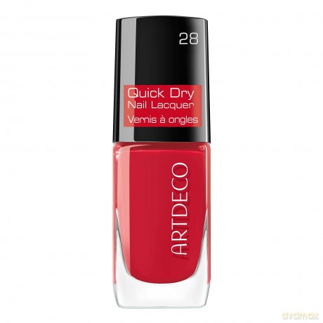 Quick Dry Nail Lacquer 10 ml - Shade: 28 Cranberry Syrup