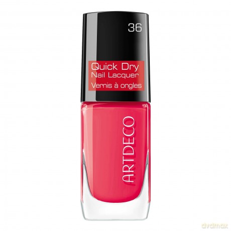 Quick Dry Nail Lacquer 10 ml - Shade: 36 Pink Passion