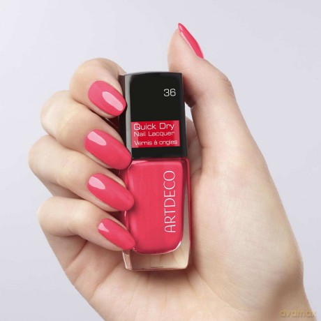 Quick Dry Nail Lacquer 10 ml - Shade: 36 Pink Passion