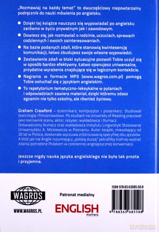 Rozmawiaj na każdy temat - język angielski 1 [KSIĄŻKA]