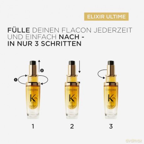 Refill for Elixir Ultime LÂ´Huile Originale leave-in hair oil 75 ml
