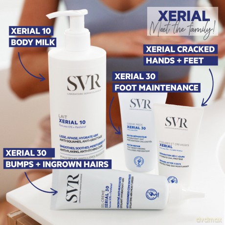Regenerating cream for cracked heels and dry skin Xerial Protecting Moisturiser 50 ml