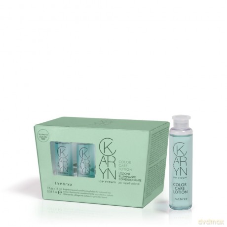 Regenerating hair care with quinoa seeds Ice Cream Karyn Color Care Lotion Quinoa 12 x 16 ml
