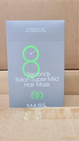 Regenerating mask for sensitive scalp 8 Seconds Salon Super Mild Hair Mask - Volume: 20 x 8 ml