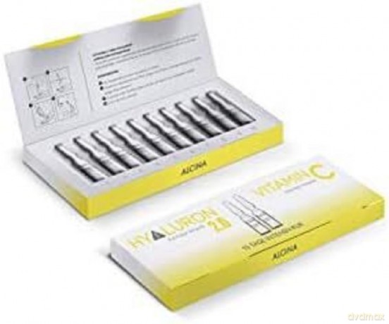 Regenerating skin ampoules with hyaluronic acid and vitamin C Vital-Aktiv Ampulle 10 x 1 ml