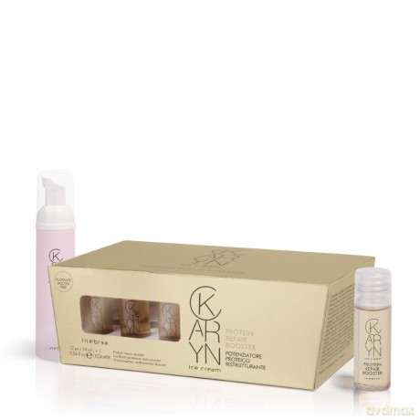 Regenerative hair treatment Ice Cream Karyn Protein Repair Booster 12 x 14 ml
