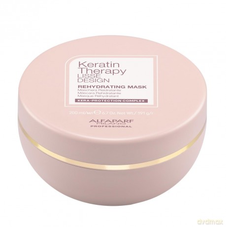 Rehydrating hair mask Keratin Therapy Lisse Design Rehydrating Mask 200 ml