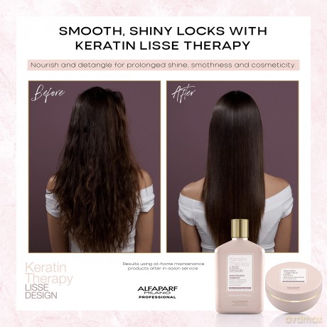 Rehydrating hair mask Keratin Therapy Lisse Design Rehydrating Mask 200 ml