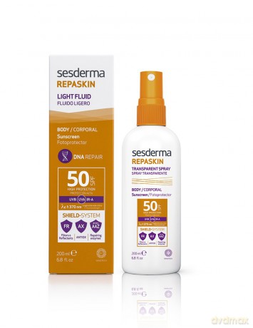 Repaskin Liposome Sunscreen SPF 50 Transparent Spray 200 ml