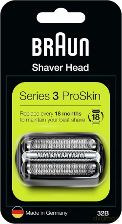 Replacement head for Series 3 32B Black electric shaver