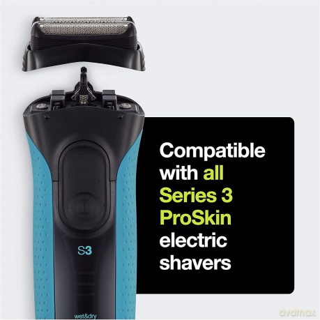 Replacement head for Series 3 32B Black electric shaver