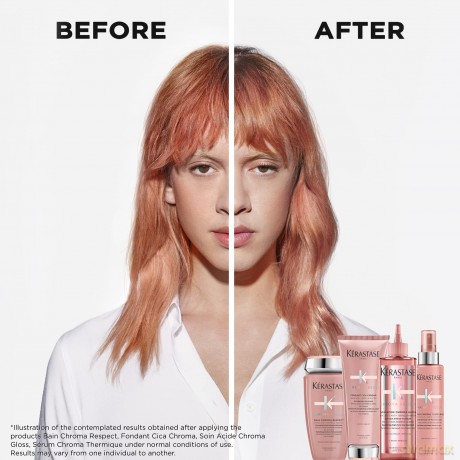 Restoring conditioner for colored hair Chroma Absolu Fondant Cica Chroma Conditioner - Volume: 200 ml
