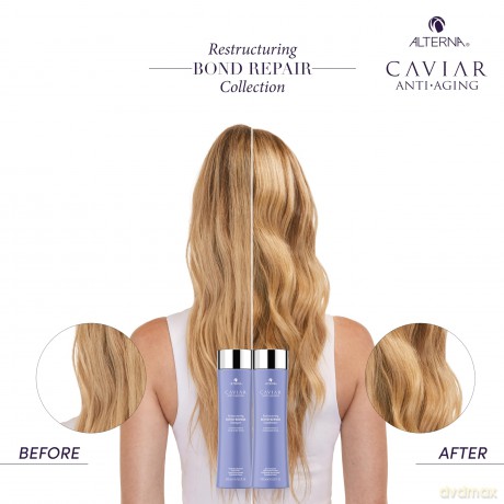 Restoring Conditioner For Damaged Hair Caviar Anti-Aging Restructuring Bond Repair Conditioner - Volume: 976 ml