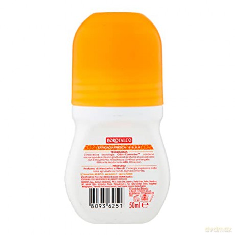 Roll-On deodorant mandarin and neroli Active Deo Roll-On 50 ml
