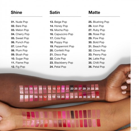 Satin lipstick Pop Longwear Satin Lipstick 3.9 g - Shade: Confetti Pop