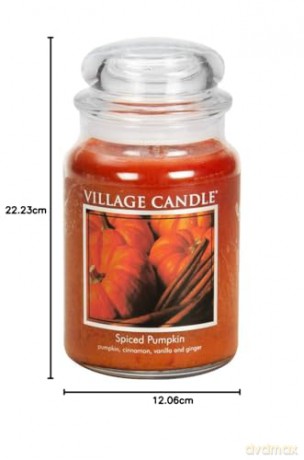 Scented candle in glass Spiced Pumpkin 602 g