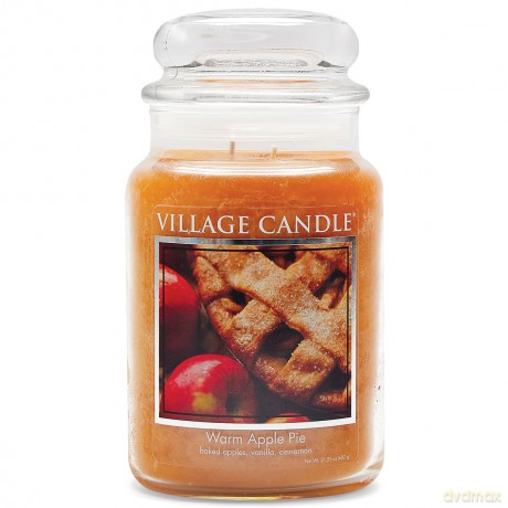 Scented candle in glass Warm Apple Pie 602 g