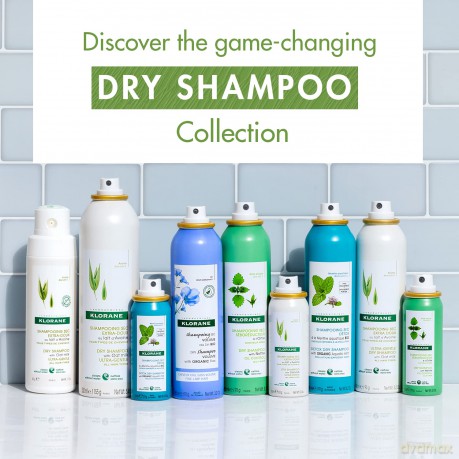 Seboregulating dry shampoo for dark oily hair nettle Dry Shampoo - Volume: 150 ml