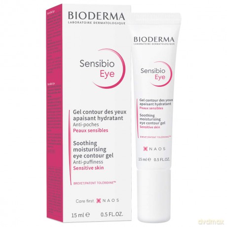 Sensibio Eye+ Eye Gel Cream Anti-Fatique Eye Care 15 ml