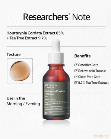 Serum for problematic skin Houttuynia Cordata + Tea Tree Serum 30 ml