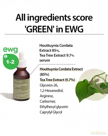 Serum for problematic skin Houttuynia Cordata + Tea Tree Serum 30 ml