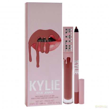 Set Matte Liquid Lipstick + Lip Liner - Shade: 300 Koko K
