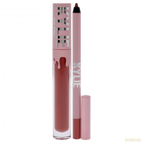 Set Matte Liquid Lipstick + Lip Liner - Shade: 300 Koko K