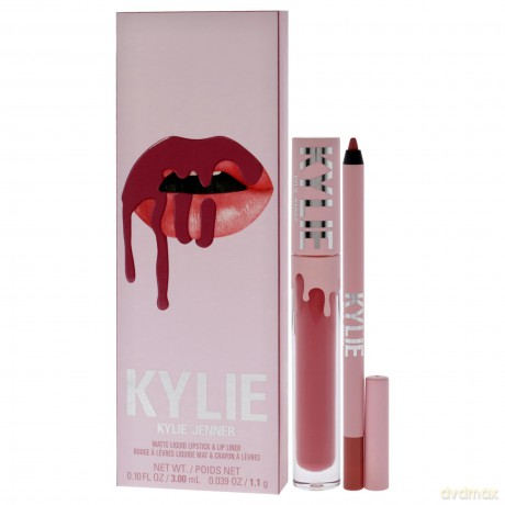 Set Matte Liquid Lipstick + Lip Liner - Shade: 302 Snow Way Bae