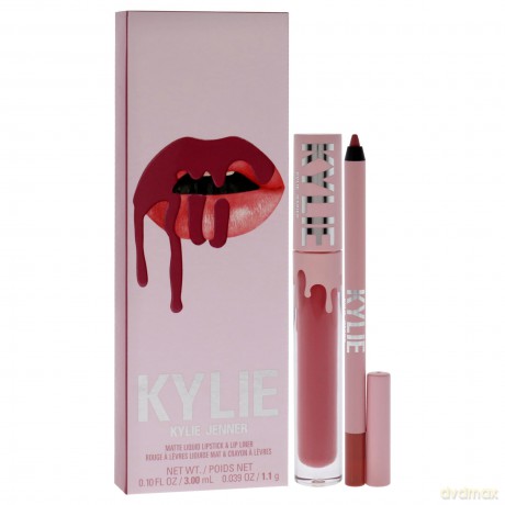 Set Matte Liquid Lipstick + Lip Liner - Shade: 302 Snow Way Bae