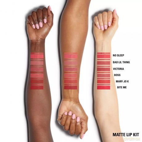 Set Matte Liquid Lipstick + Lip Liner - Shade: 402 Mary Jo