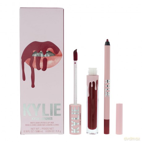 Set Matte Liquid Lipstick + Lip Liner - Shade: 403 Bite Me