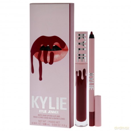 Set Matte Liquid Lipstick + Lip Liner - Shade: 403 Bite Me