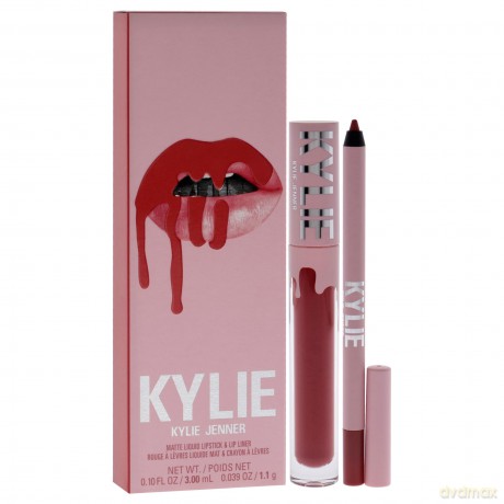 Set Matte Liquid Lipstick + Lip Liner - Shade: 500 Kristen
