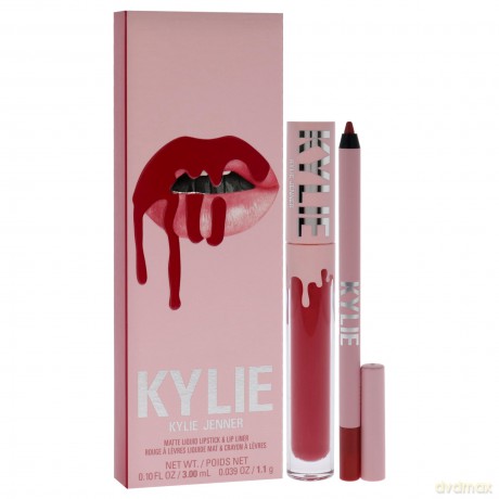 Set Matte Liquid Lipstick + Lip Liner - Shade: 503 Bad Lil Thing