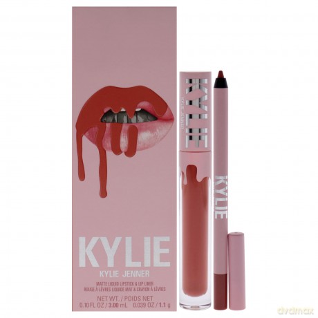 Set Matte Liquid Lipstick + Lip Liner - Shade: 505 Autumn